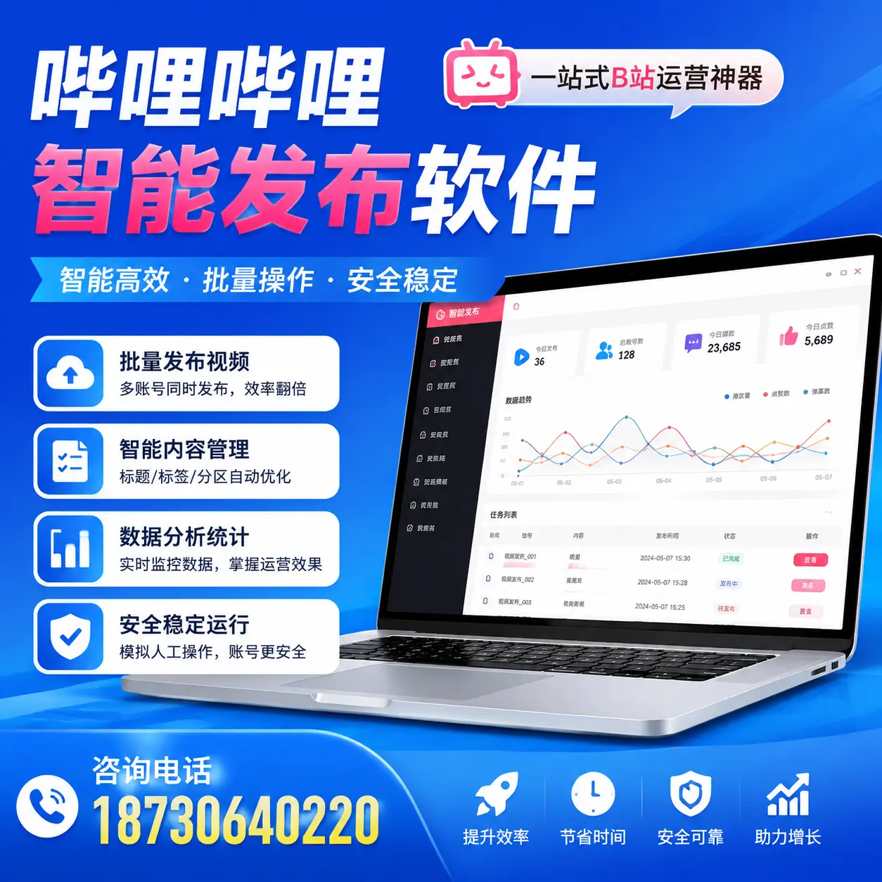 如何通过哔哩哔哩智能发布软件提升 邵阳 企业曝光率