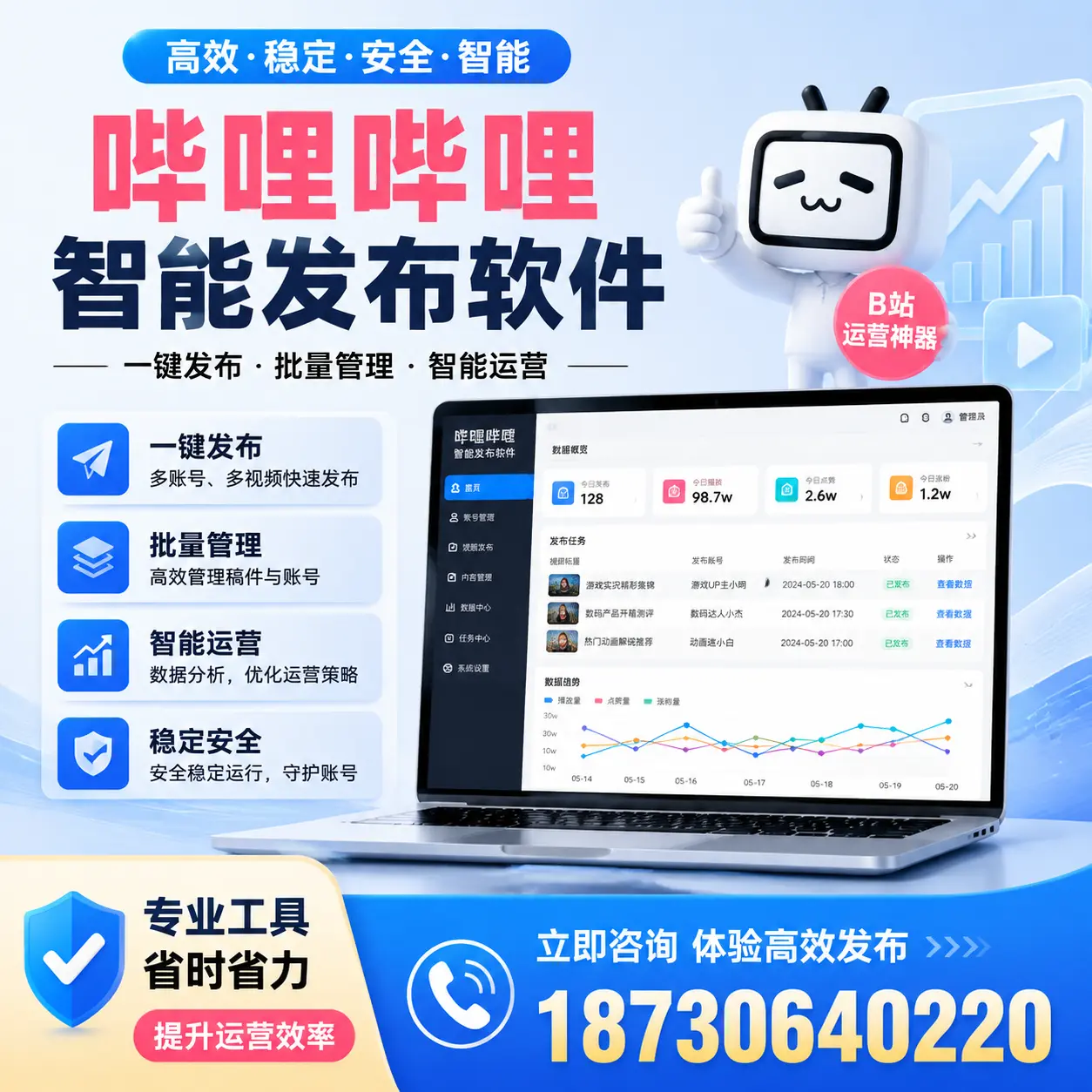 解密哔哩哔哩智能发布软件:功能与优势分析在 邵阳